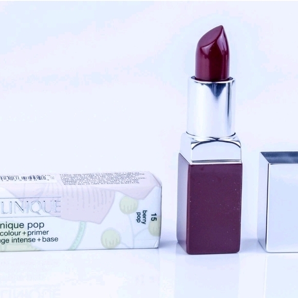 Clinique Other - Clinique Pop Matte Lip Colour + Primer 15 BERRY POP - Size 0.13 Oz. / 3.9 g New